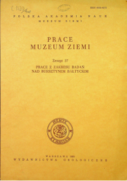 Prace muzeum ziemi zeszyt 37
