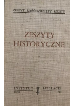 Zeszyty historyczne zeszyt 66