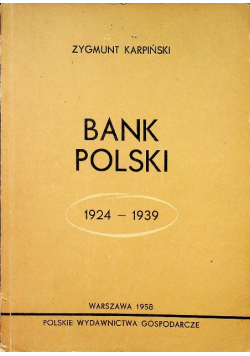 Bank Polski 1924-1939