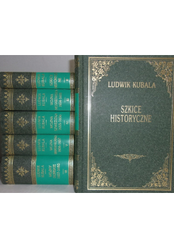 Kubala Dzieła Reprinty z ok 1913 r  tom 1 do 6