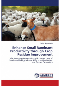 Enhance Small Ruminant Productivity through Crop Residue Improvement