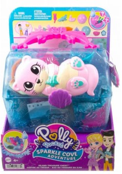 Polly Pocket. Wyspa skarbów kuferek KHV47