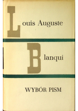 Blanqui Wybór pism