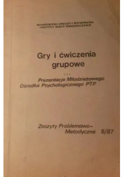 Gry i ćwiczenia grupowe