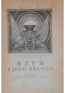 Rzym i jego religia 1920 r.