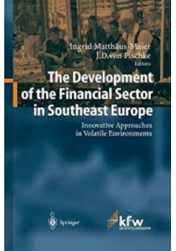 The Development of the Finacial Sector in Southeast Europe