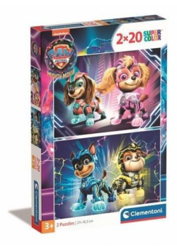 Puzzle 2x20 Super Kolor Psi Patrol
