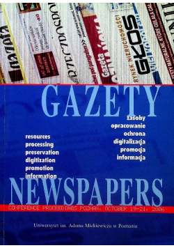 Gazeta zasady opracowanie ochrona digitalizacja promocja/informacja