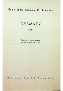 Dramaty tom II