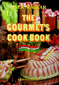 The gomerts cook book