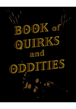 Book of Quirks and Oddities - Blank Sketchbook