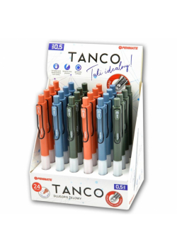 Długopis żelowy Tanco niebieski (24szt) PENMATE