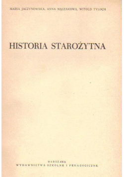 Historia Starożytna