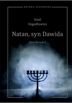 Emil Zegadłowicz, Natan, syn Dawida (Sind Sie Jude?) Sztuka w pięciu obrazach z prologiem i epilogiem