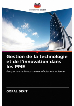Gestion de la technologie et de l'innovation dans les PME
