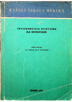 Trygonometria sferyczna dla nawigatorów