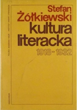 Kultura literacka 1918 1932