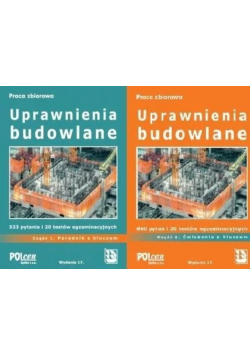 Uprawnienia budowlane 2021 Część 1 i 2