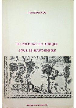Le colonat en Afrique sous le haut empire