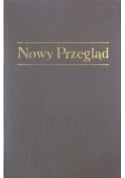 Nowy Przegląd 1924 - 1925