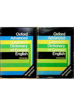 Oxford Advanced Learner's Dictionary of Current English 2 tomy