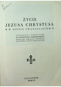 Życie Jezusa Chrystusa