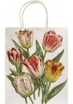 Torebka ozdobna A5 STBAG120 Tulipany