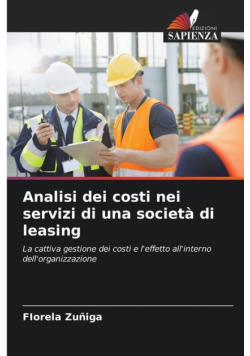 Analisi dei costi nei servizi di una società di leasing
