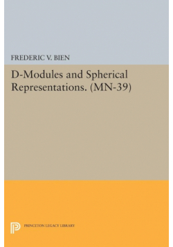 D-Modules and Spherical Representations. (MN-39)