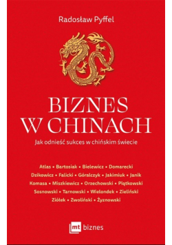 Biznes w Chinach Autograf autora