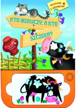 Układanki z dźwiękami. Kto miauczy, a kto szczeka?