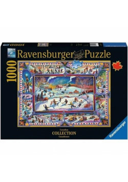 Puzzle 1000 Kanadyjska zima