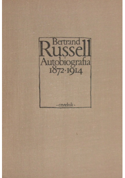 Russell  Autobiografia 1872 - 1914