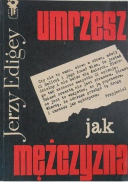 Umrzesz jak mężczyzna wydanie I