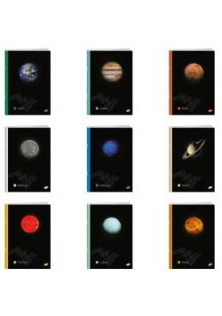 Zeszyt A5/60K linia PLANETS (10szt)