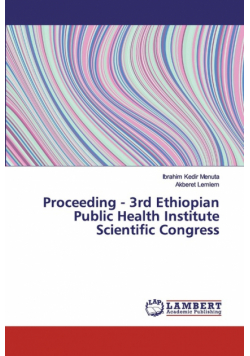 Proceeding - 3rd Ethiopian Public Health Institute Scientific Congress