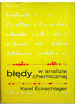 Błędy w analizie chemicznej