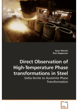 Direct Observation of High-Temperature Phase transformations in Steel