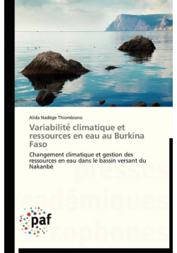 Variabilite  climatique et ressources en eau au burkina faso
