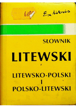 Słownik litewski