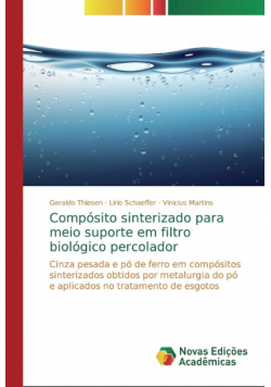 Compósito sinterizado para meio suporte em filtro biológico percolador