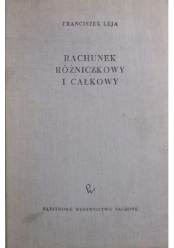 Rachunek różniczkowy i całkowy