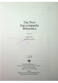 The new encyclopaedia britannica Tom 19