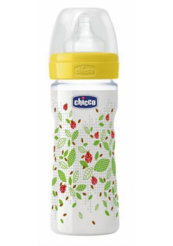 Butelka Wellbeing 250 ml, silikonowy smoczek 2m+