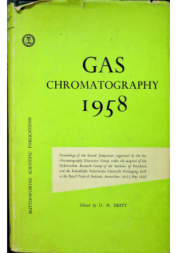 Gas chromatography 1958
