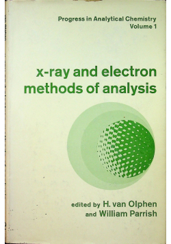 X ray and electron methods of analysis