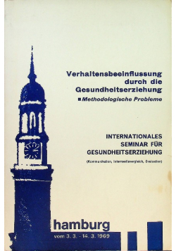 Verhaltensbeeinflussung durch die Gesundheitserziehung