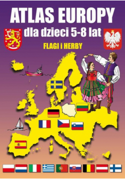 Atlas Europy dla dzieci 5-8 lat.