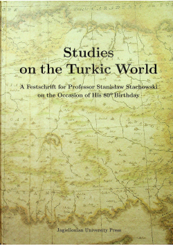 Studies on the Turkic World