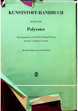 Kunststoff handbuch Band VIII Polyester